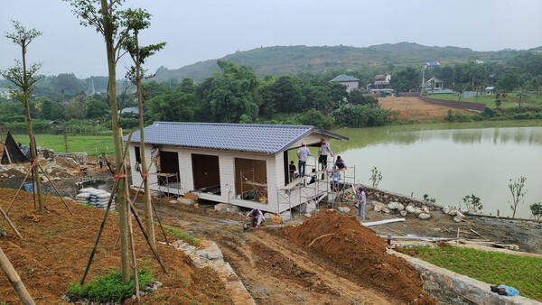 Thiết kế thi công nhà lắp ghép, di động